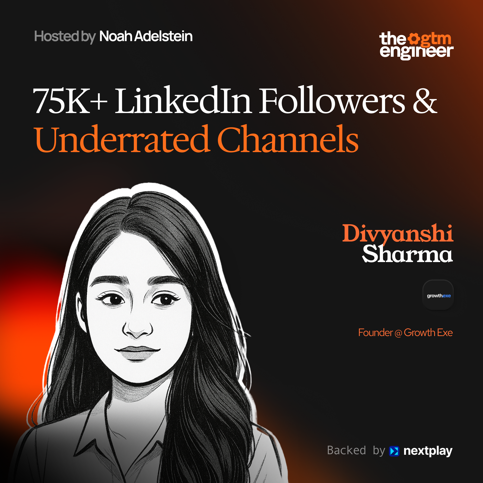 75K LinkedIn Followers & Underrated Channels — Divyanshi Sharma (Growth Exe)
