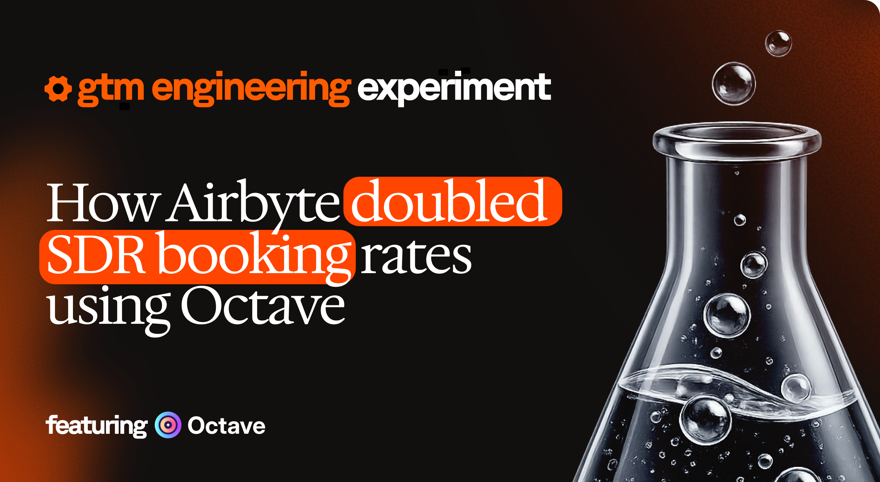 How Airbyte Doubled SDR Booking Rates Using Octave