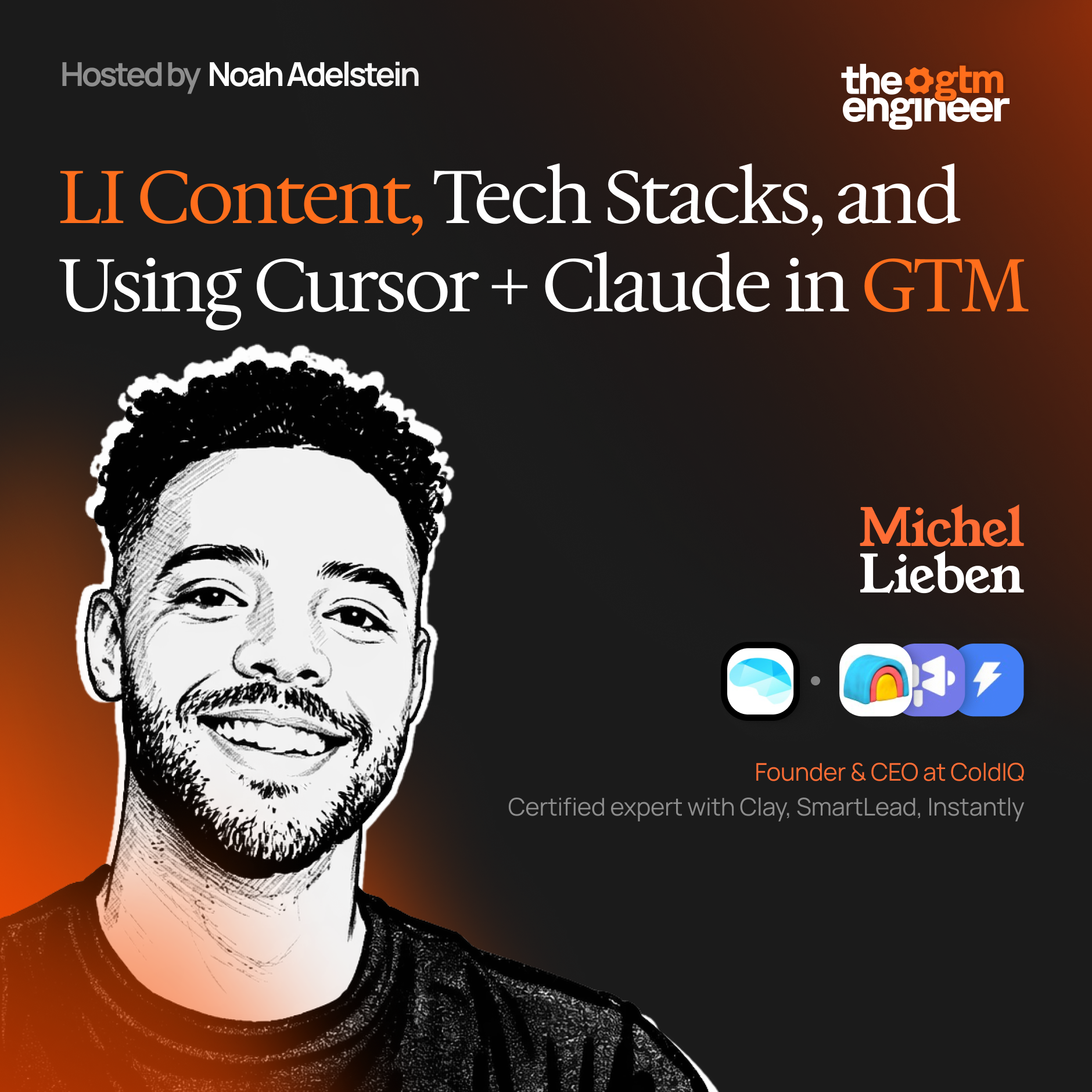 LinkedIn Content, Tech Stacks & Using Cursor + Claude in GTM — Michel Lieben (ColdIQ)