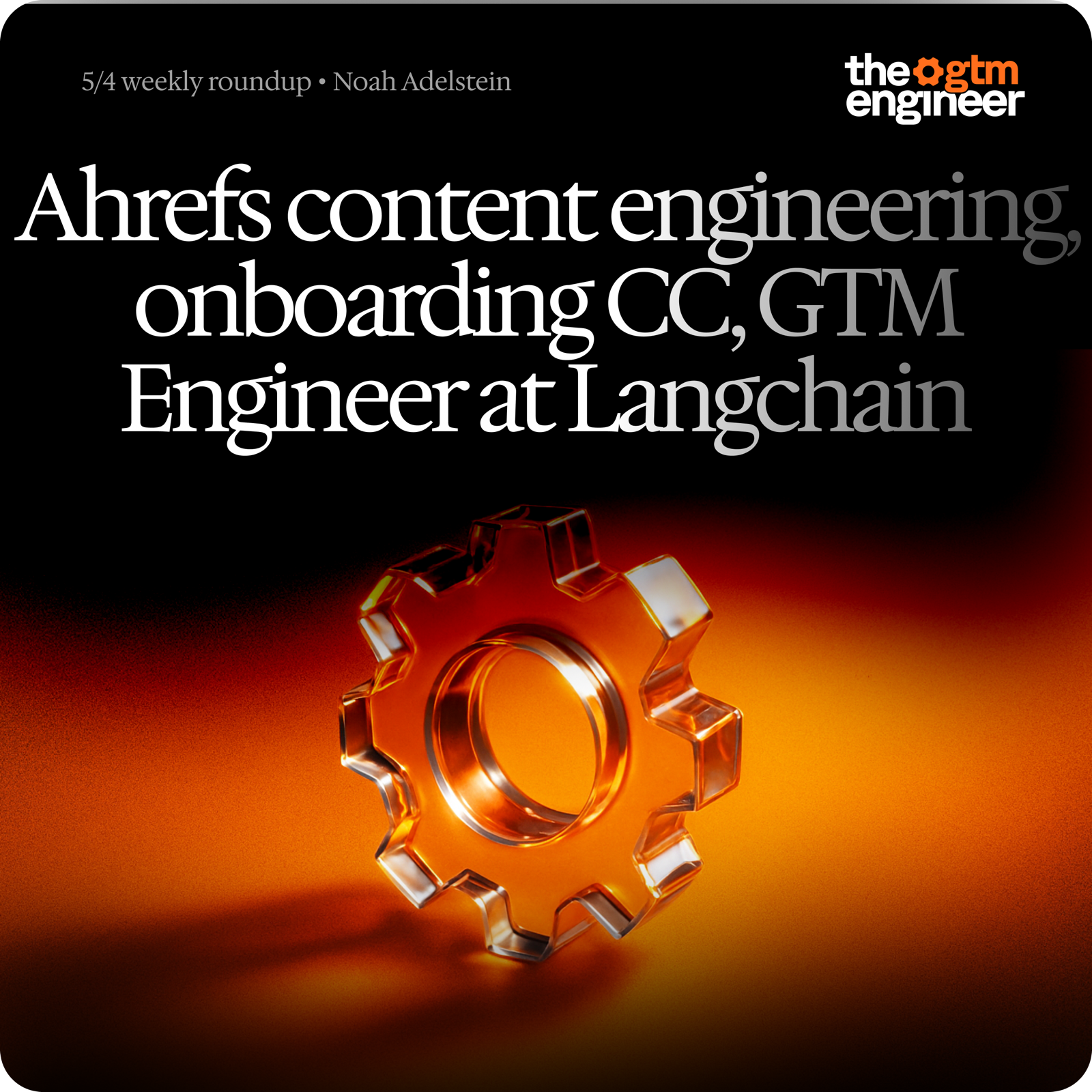 Weekly Roundup — May 4, 2026: How Ahrefs content-engineers with Claude Code, onboarding to Claude Code, $1M monthly pipe
