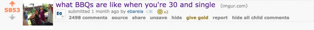What BBQs Are Like When You're 30 And Single Reddit