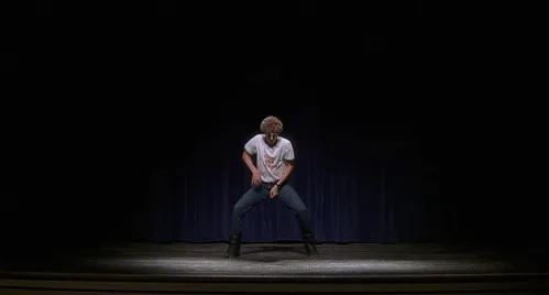 napolean dynamite talent show dance happy dance